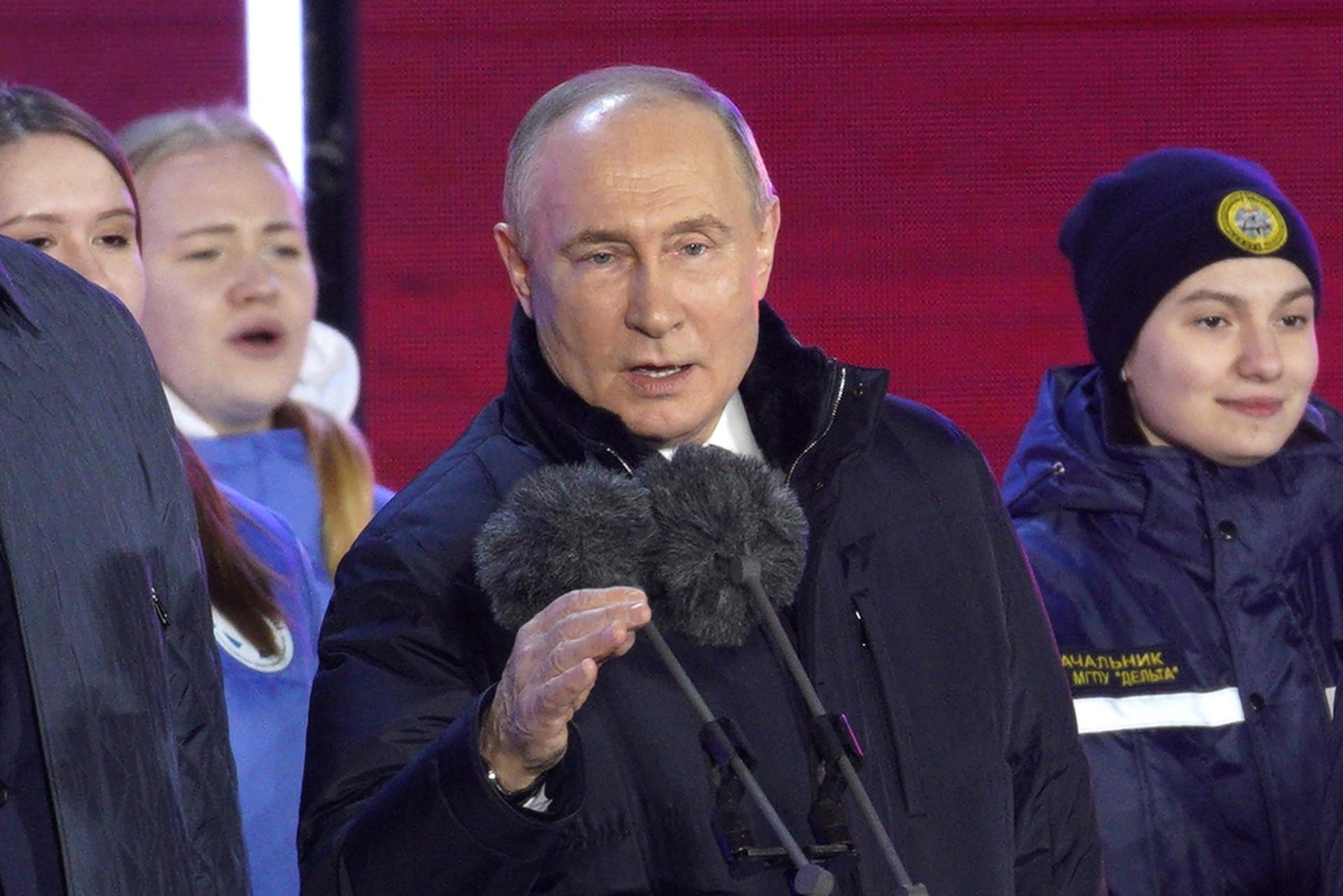 Znovuzvolený ruský prezident Vladimir Putin