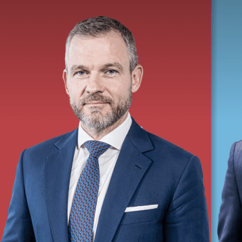 Peter Pellegrini a Ivan Korčok, podle průzkumů hlavní favorité prezidentských voleb na Slovensku v roce 2024