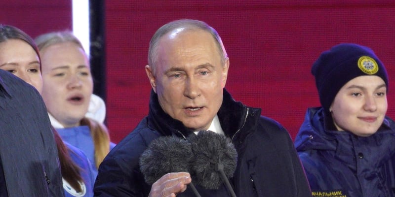 Znovuzvolený ruský prezident Vladimir Putin