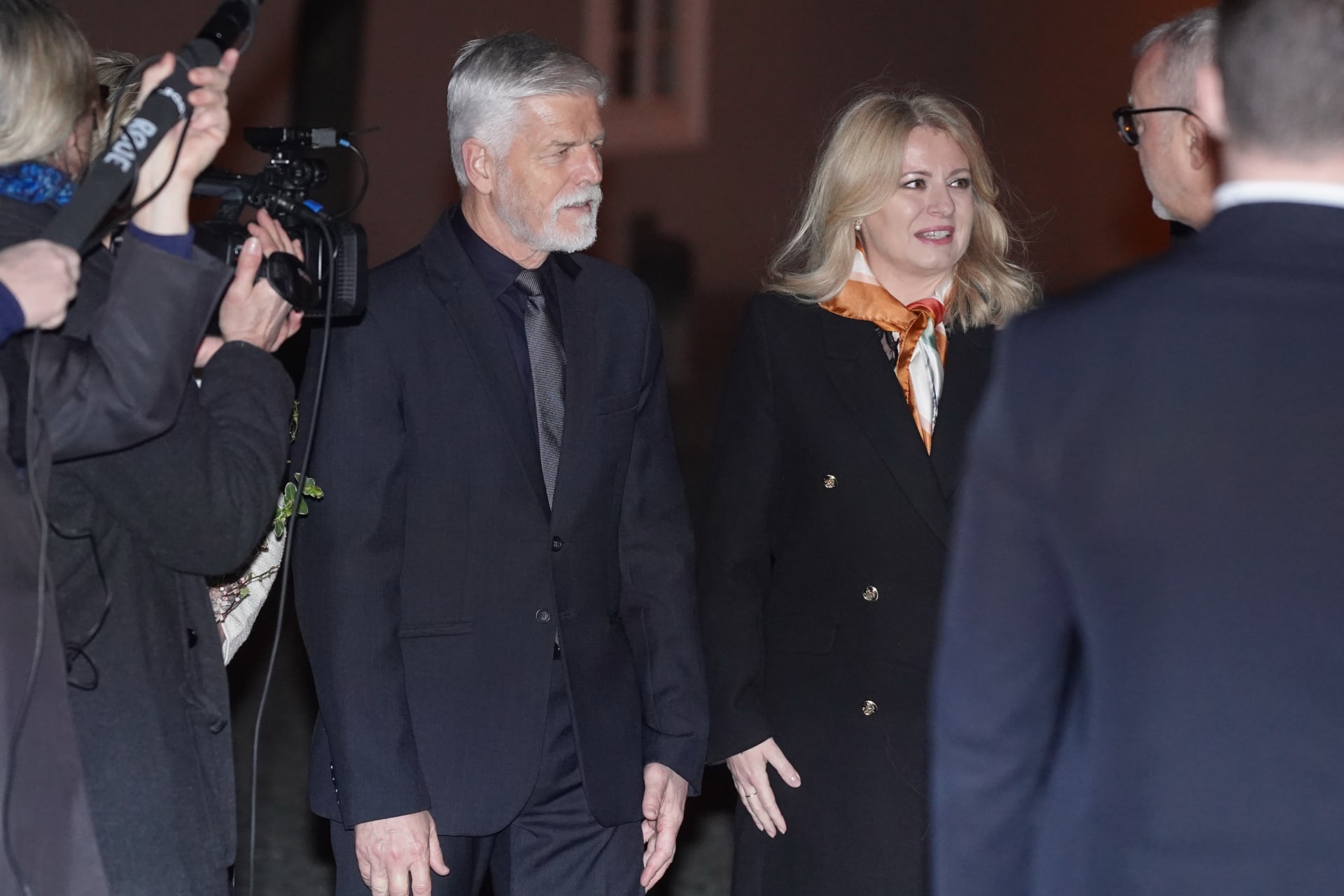 Na promítání filmu dorazila také slovenská prezidentka Zuzana Čaputová.
