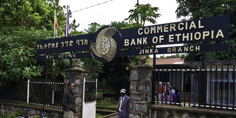 Budova Etiopské komerční banky (CBE)