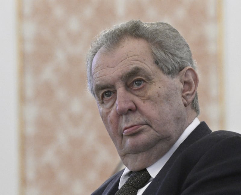 Exprezident Miloš Zeman