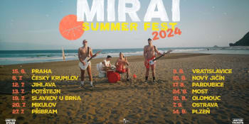 Mirai Summer Fest se blíží. Proběhne ve 14 městech republiky, kapela tam představí nové album