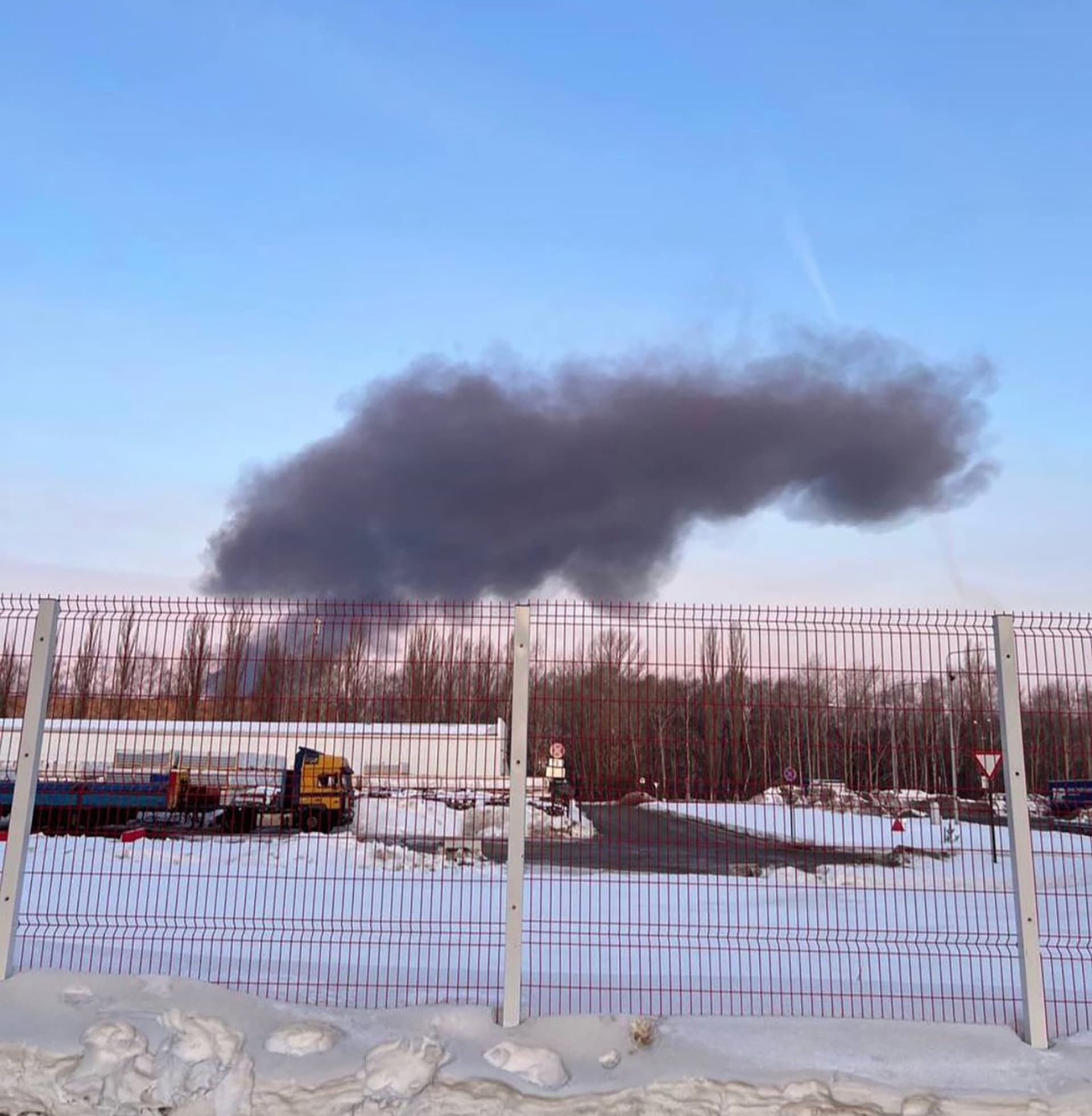 Útok na ropnou rafinerii v Rjazani v březnu 2024