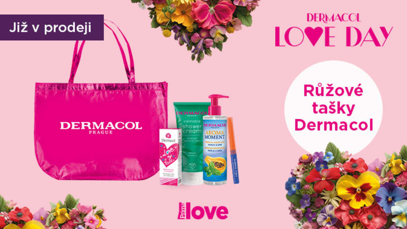 Prvomájový must have: růžová taška Dermacol  a nekonečné hýčkání na DERMACOL LOVE DAY