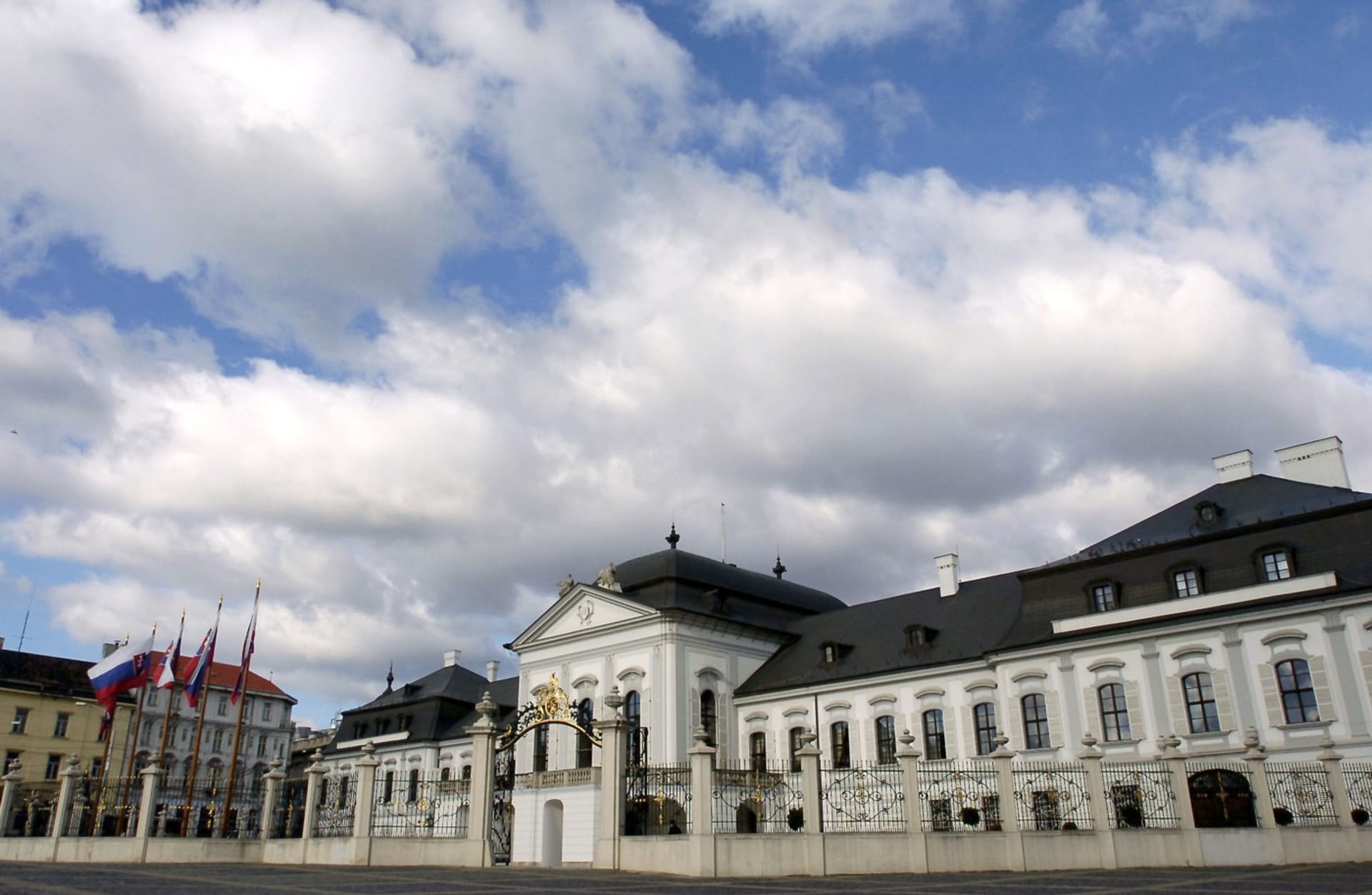 Grasalkovičův palác je dnes sídlem slovenského prezidenta