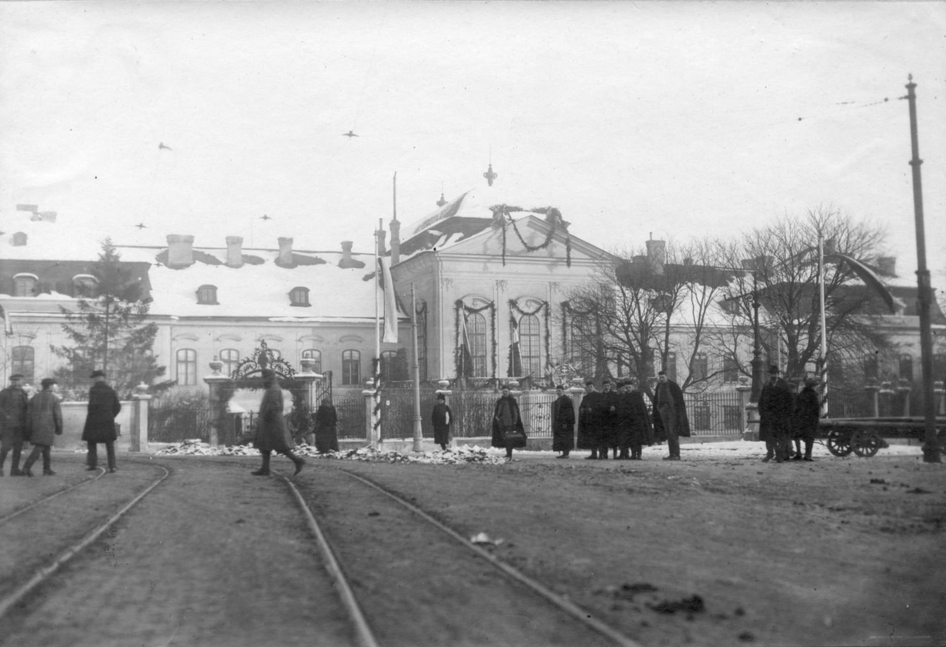 Grasalkovičův palác v roce 1919