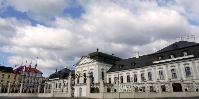 Grasalkovičův palác je dnes sídlem slovenského prezidenta