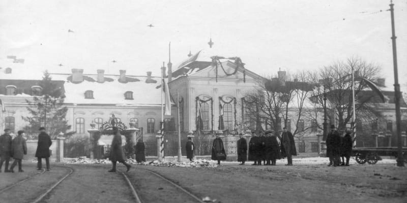 Grasalkovičův palác v roce 1919