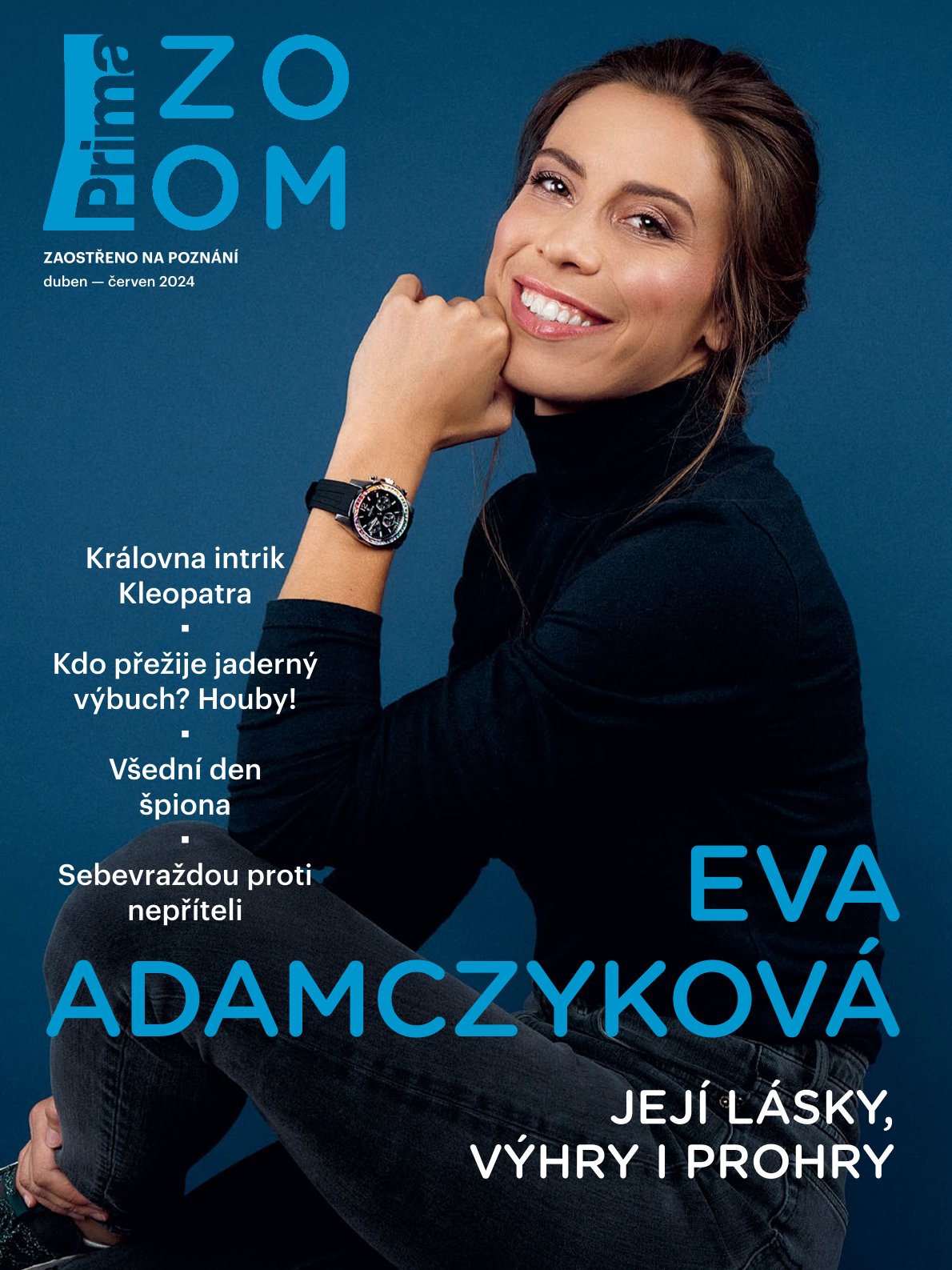 Časopis Prima ZOOM & rozhovor s Evou Adamczykovou