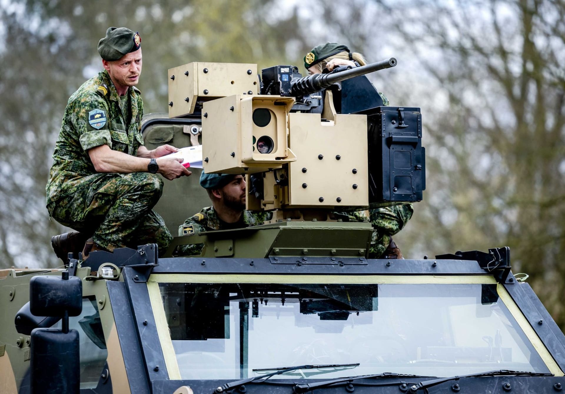 V rámci NATO je připravená také nizozemská armáda. 