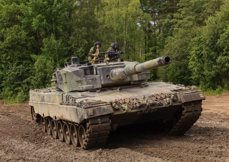 Leopard 2 A4. 