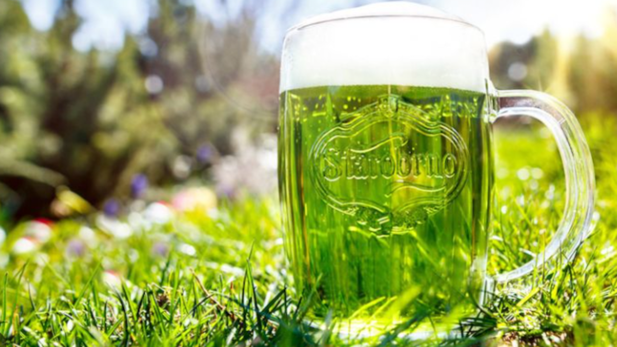 Zelené pivo Starobrno