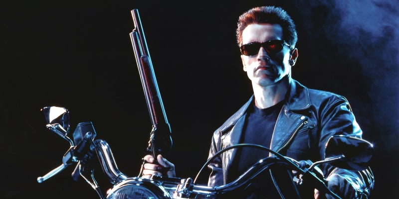 Arnold Schwarzenegger jako Terminátor