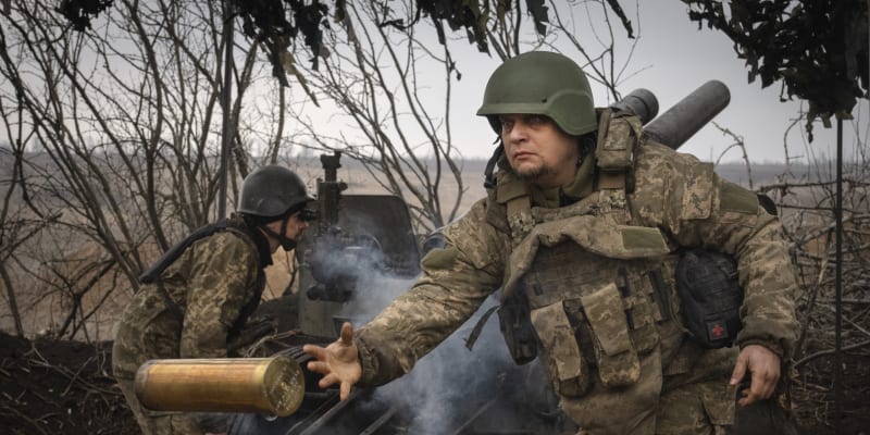 Ukrajinští vojáci 71. brigády Jaeger