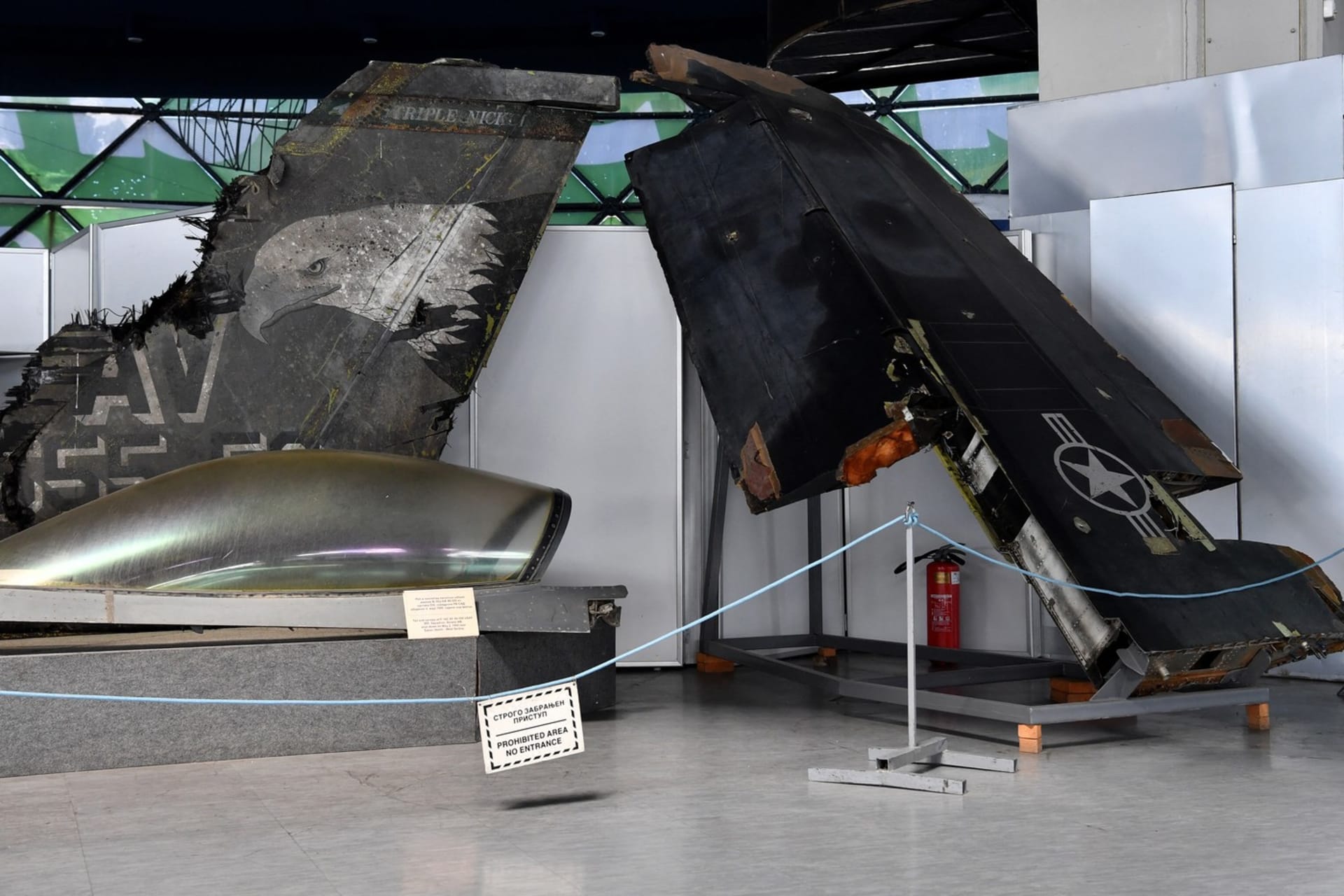 Části stroje můžete vidět v leteckém muzeu v Bělehradě