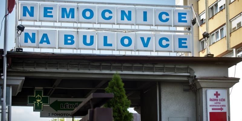 Nemocnice Bulovka v Praze, kde došlo k záměně pacientek. 