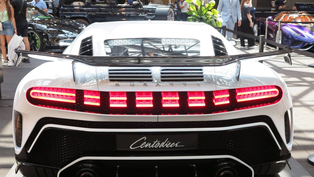 Bugatti Centodieci. Luxus, který vlastní i Cristiano Ronaldo.