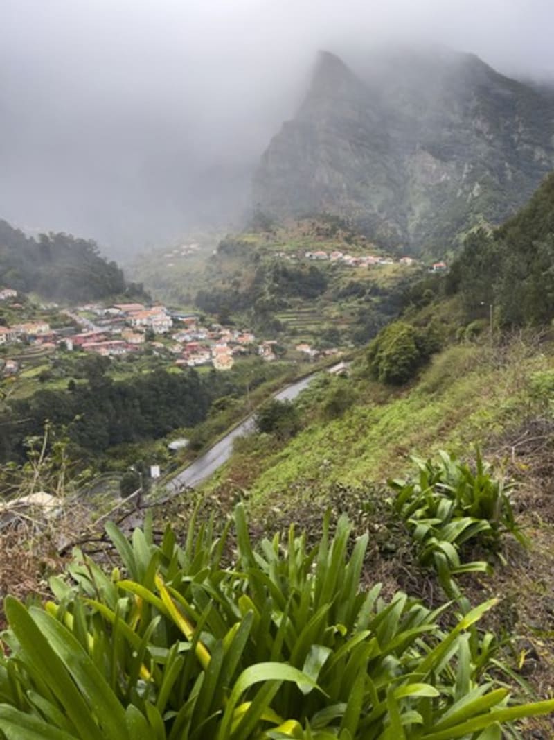 Vesnice Sao Vicente na Madeiře