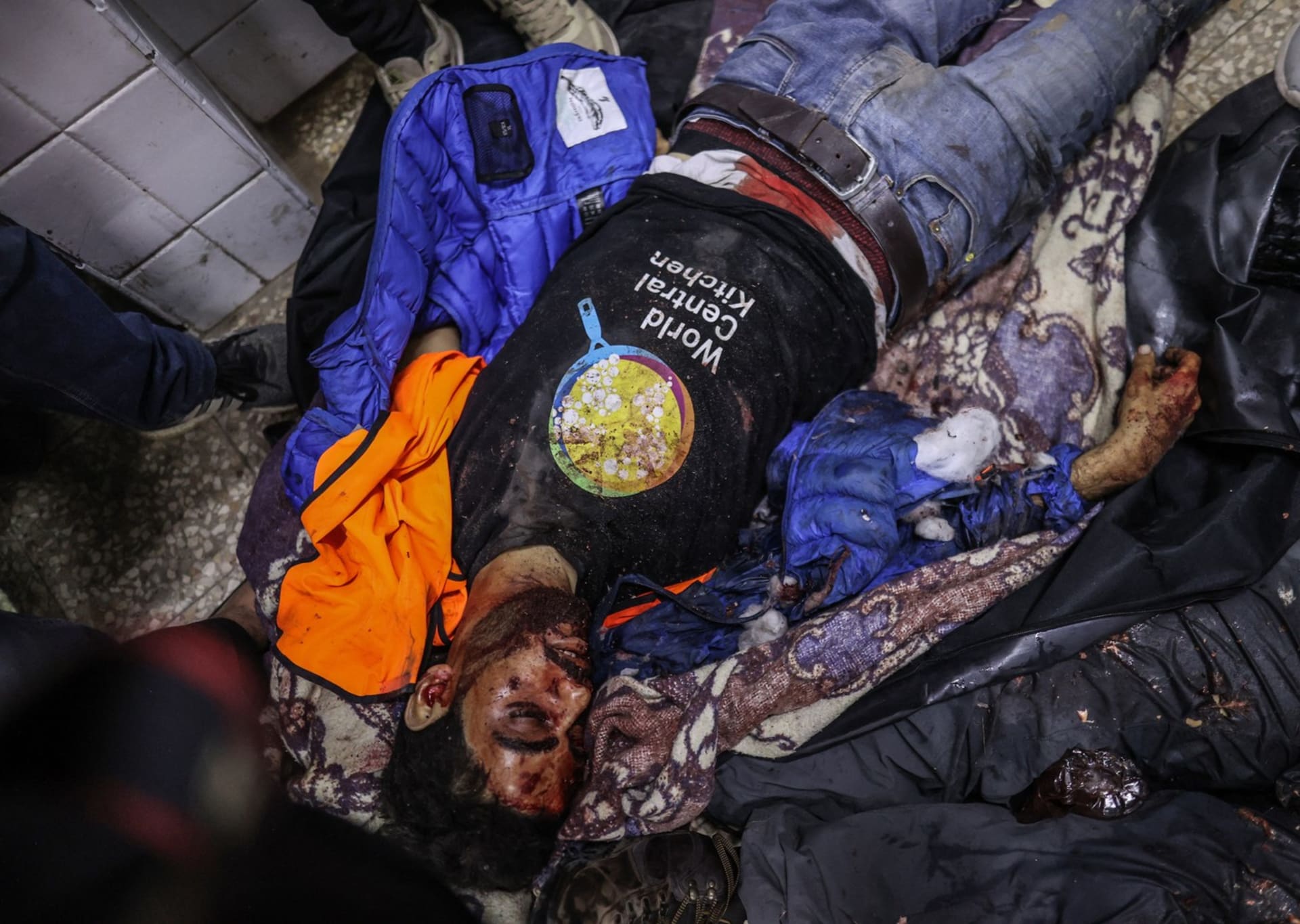 Izraelský letecký úder měl v Pásmu Gazy zabít čtyři humanitární pracovníky, věc prošetřuje armáda (2. 4. 2024).