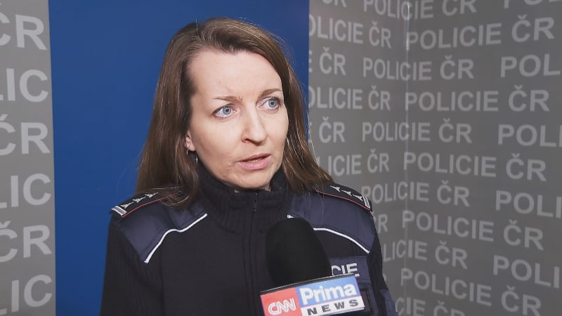Policejní mluvčí Kateřina Kubzová