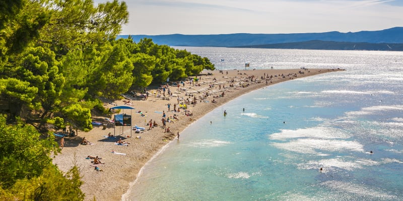 Pláž Zlatni Rat v Chorvatsku se umístila na dvanáctém místě.
