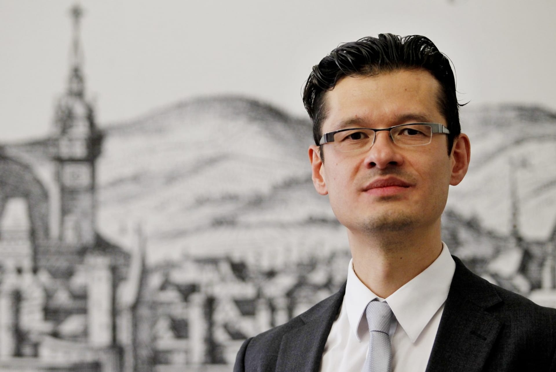 Architekt a kandidát do europarlamentu za Zelené Osamu Okamura