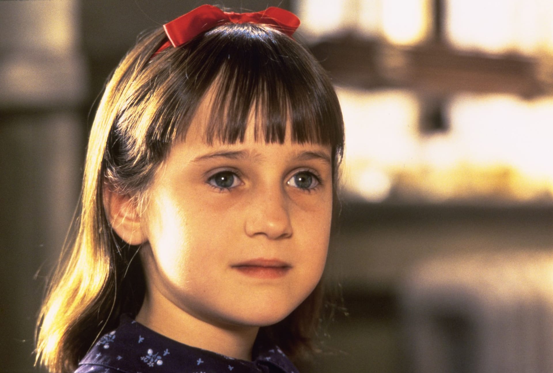 Mara Wilsonová si zahrála Matildu ve stejnojmenném filmu, když jí bylo pouhých devět let.