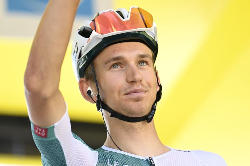 Profesionální cyklista Lennard Kämna