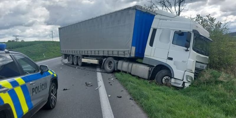Dopravní nehoda v okrese Skalica (2. 4. 2024) 
