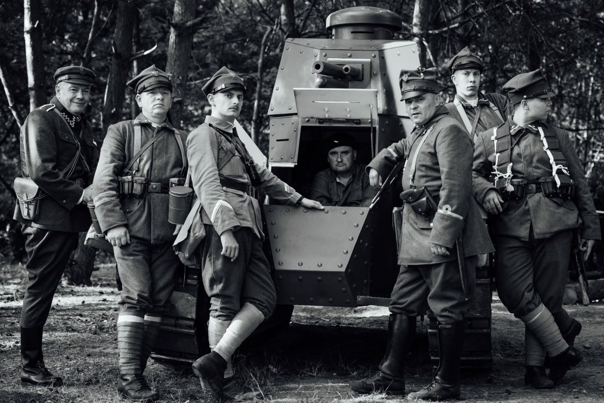 Renault FT-17 ve službách polské armády pomohl v roce 1920 u Varšavy odrazit Sověty