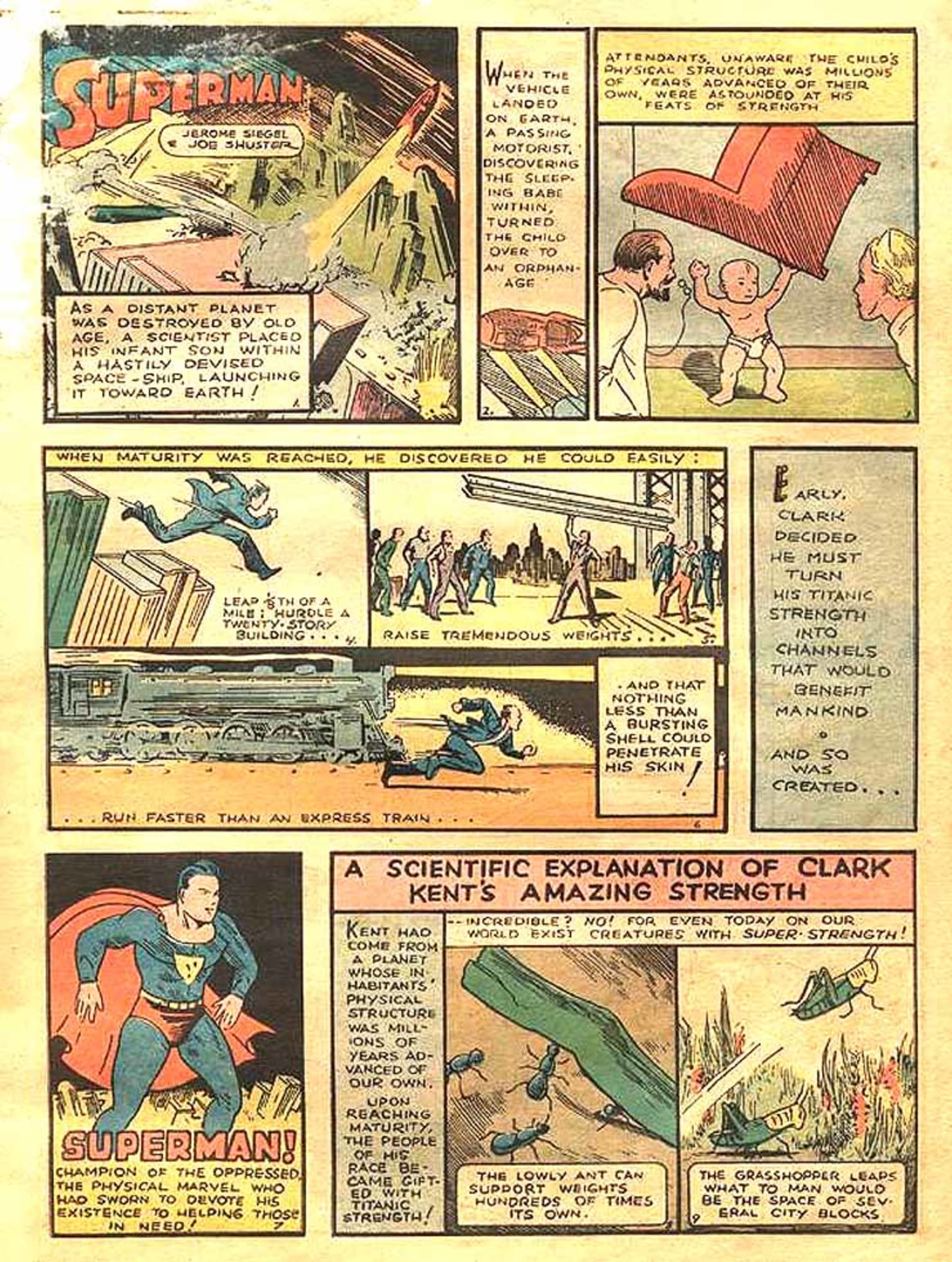 Zlomový komiks Action Comic No. 1 představil postavu Supermana
