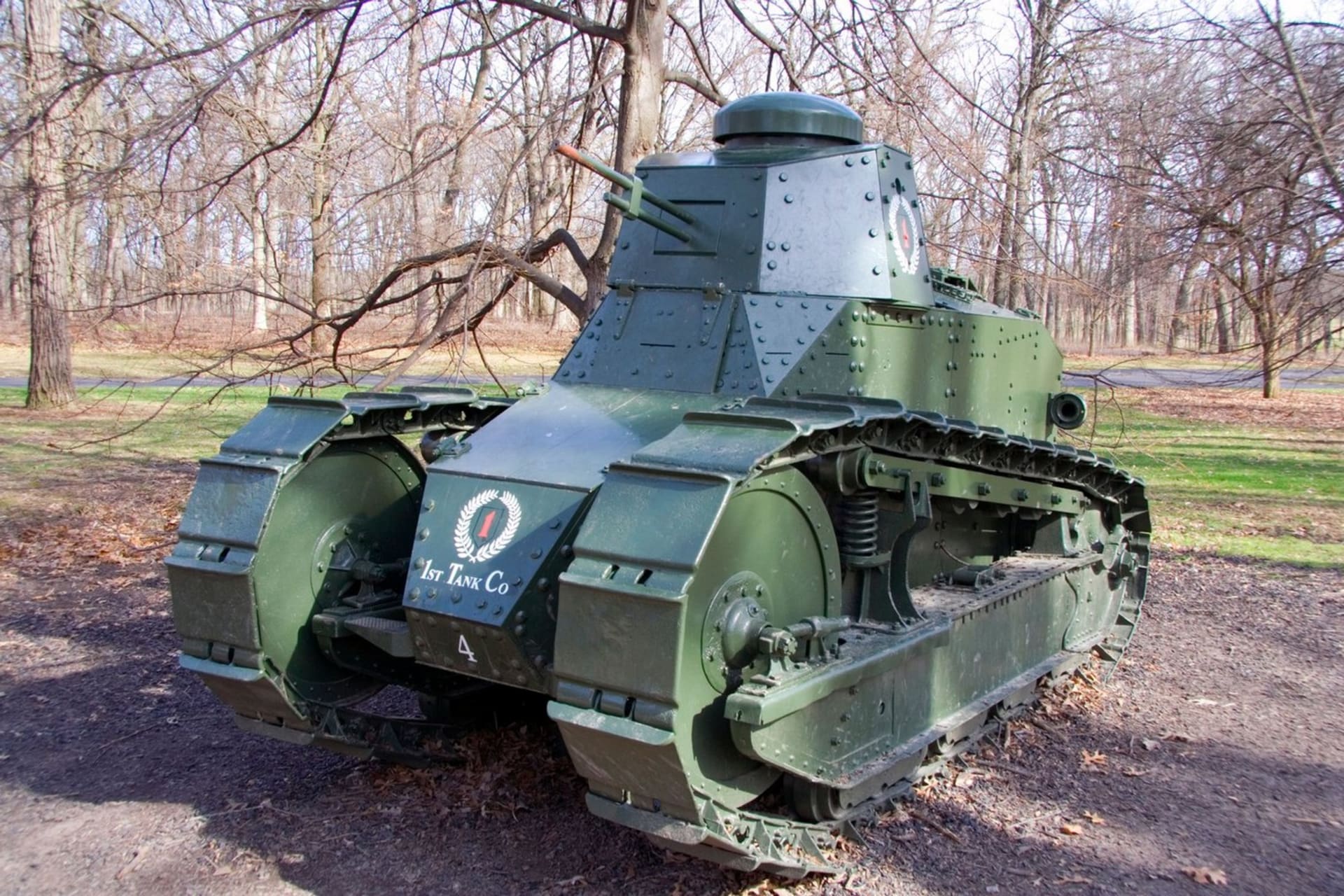 Renault FT-17byl inspirací pro americký lehký tank M1917