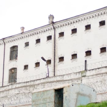 Věznice Bílé labutě v Pjatigorsku v Rusku