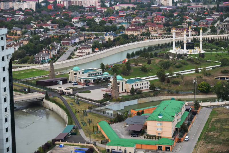 Hlavní město Čečenské republiky Groznyj