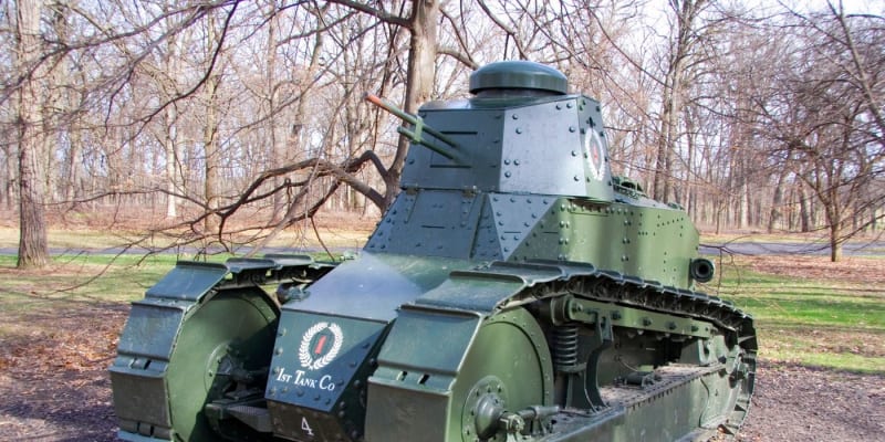 Renault FT-17byl inspirací pro americký lehký tank M1917
