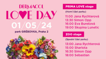 Eva Burešová, skupina Lunetic, Sharlota, Sebastian nebo Simon Opp. To je šestý ročník DERMACOL LOVE DAY