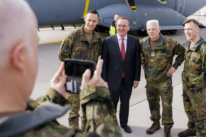 Německý ministr obrany Boris Pistorius