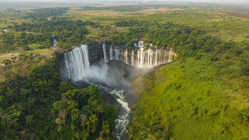 Vodopády Kalandula jsou označovány za skrytý poklad Angoly.