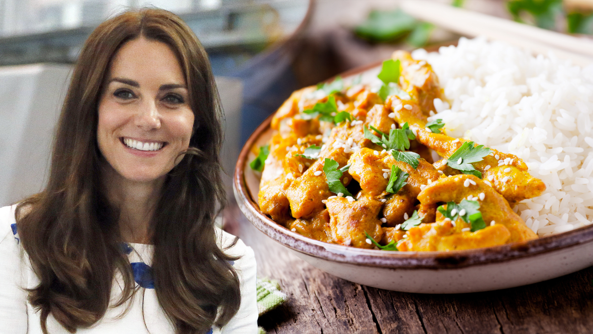 Jednoduché indické curry z kuřete je oblíbeným jídlem Kate