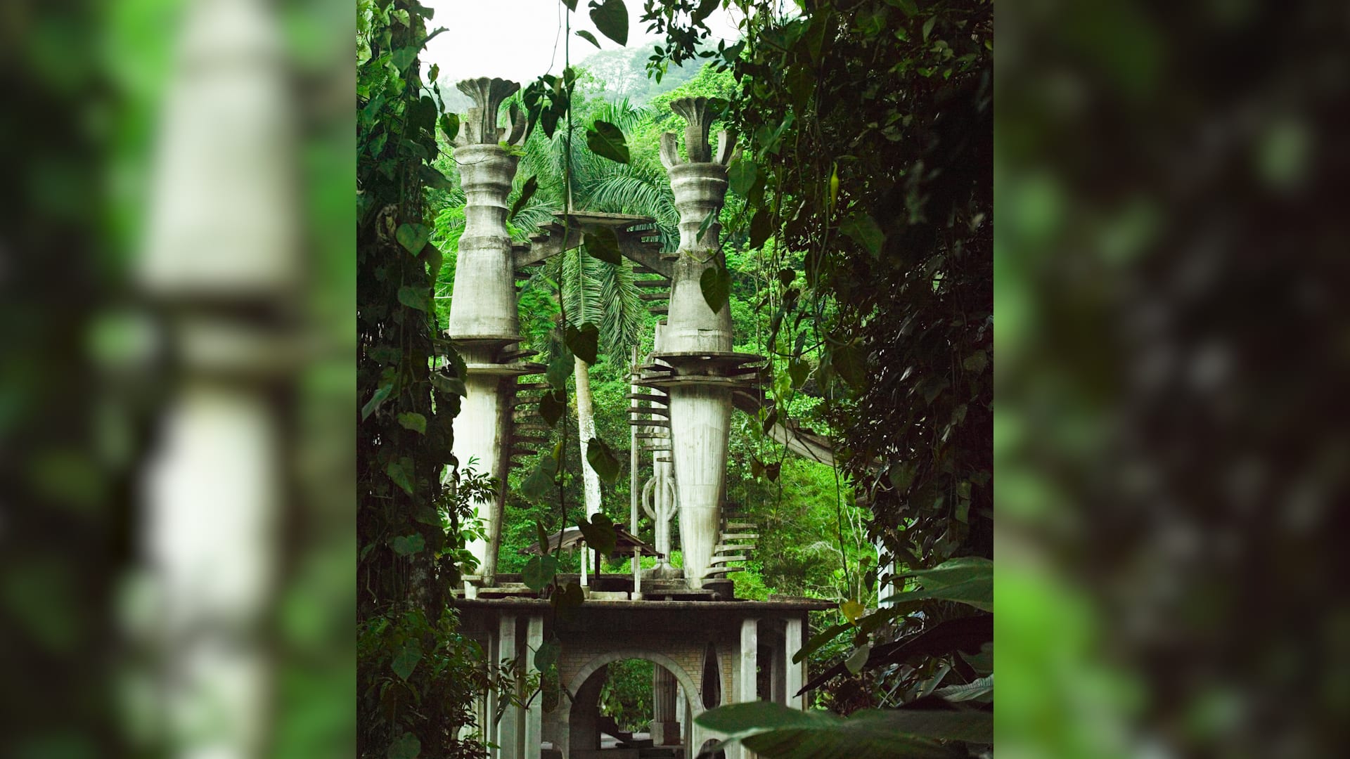 Las Pozas je surrealistická zahrada ukrytá v džungli v mexickém městě Xilitla.