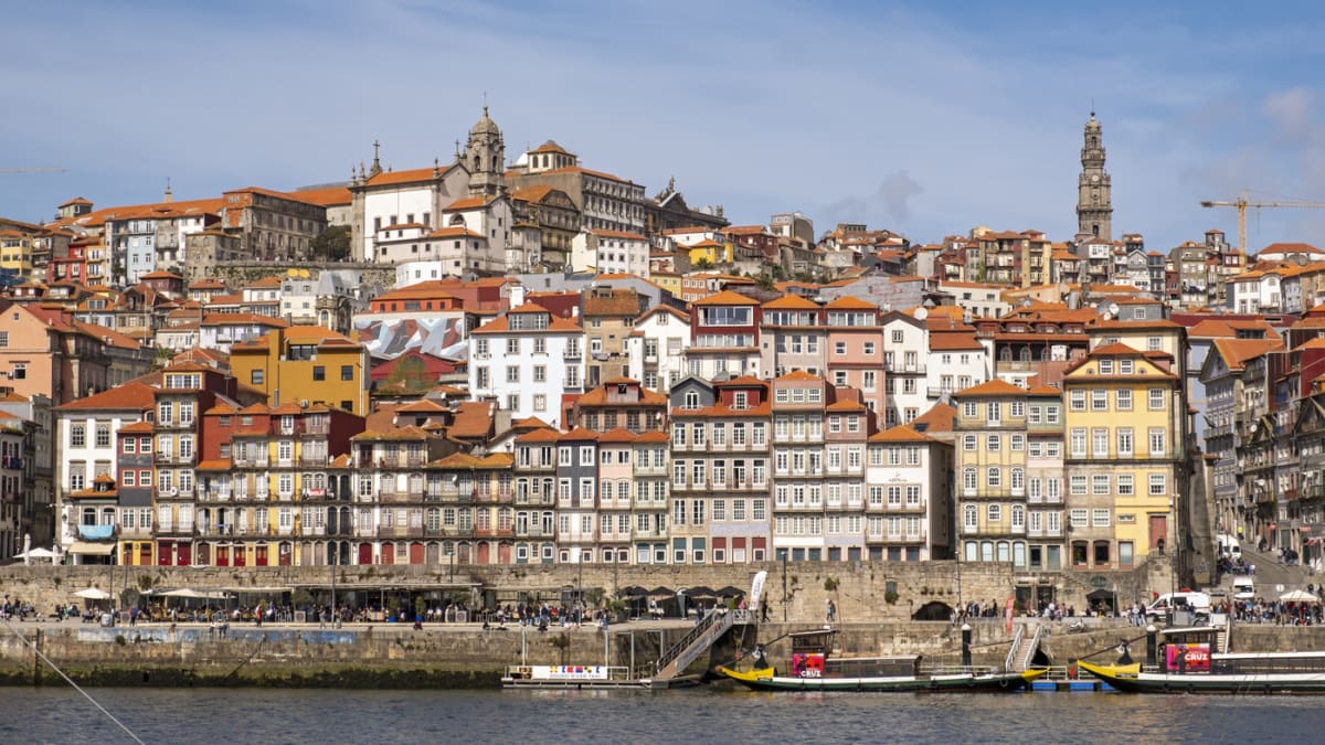 Porto je ideální pro pěší turisty. 