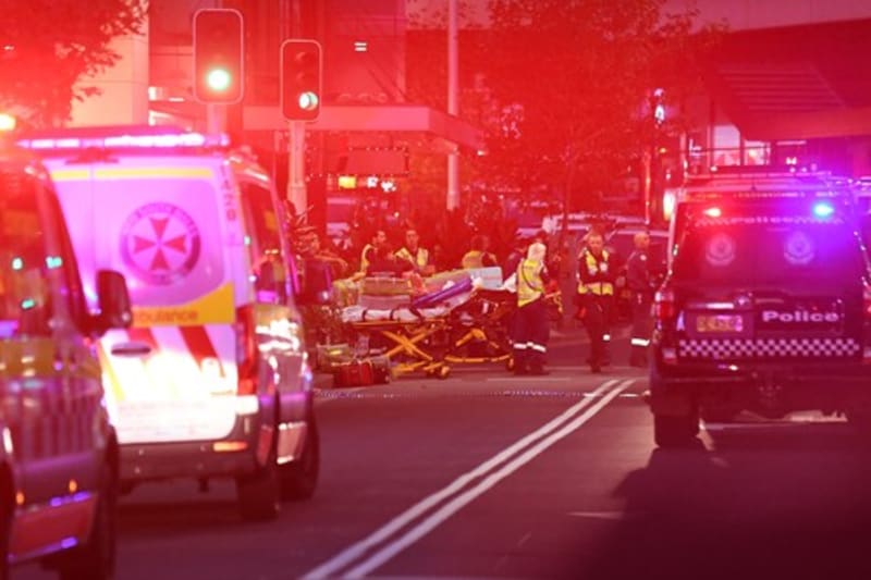 Útok v nákupním centru v Sydney (13. 4. 2024)