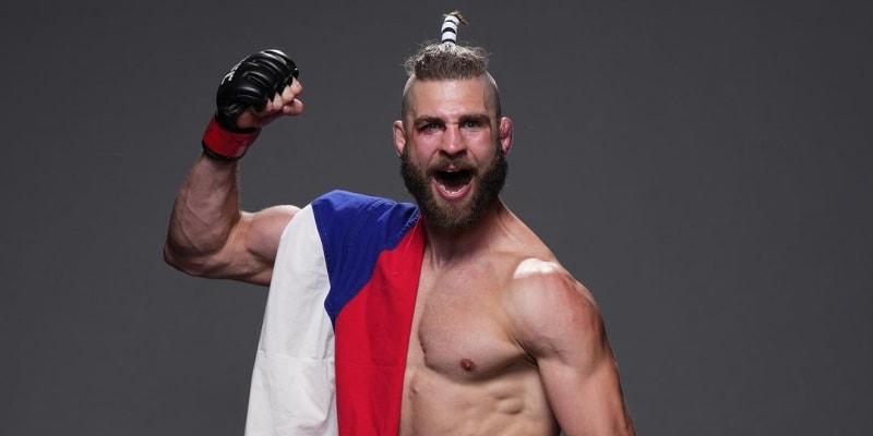 Jiří Procházka po vítězství na turnaji UFC 300