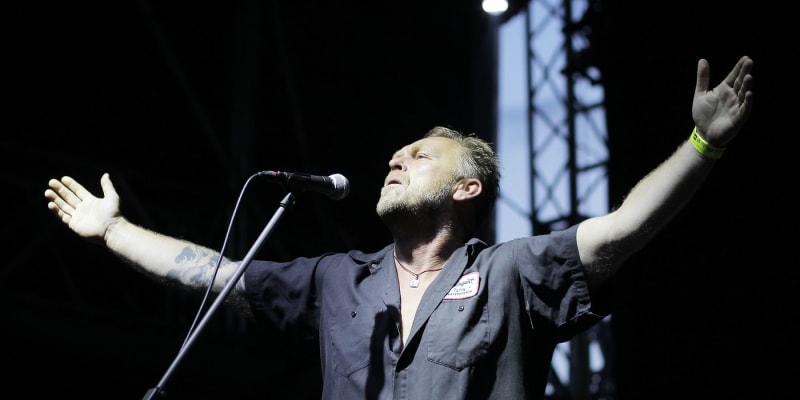 Frontman kapely Krucipüsk Tomáš Hajíček