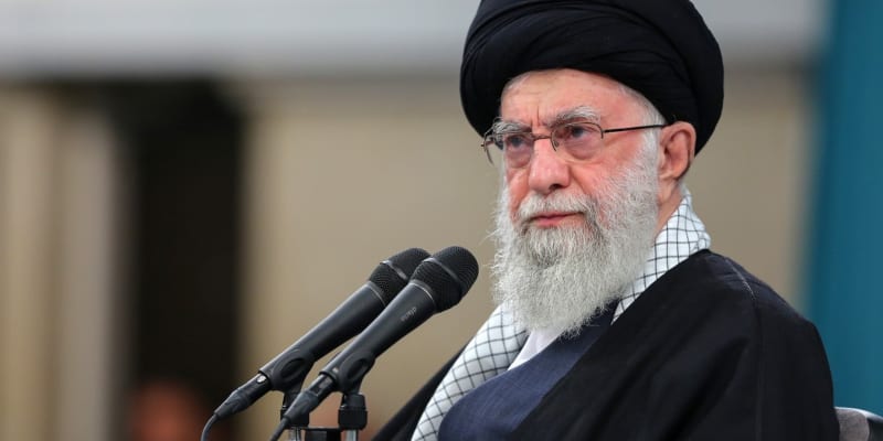 Nejvyšší vůdce islámské revoluce Alí Chameneí