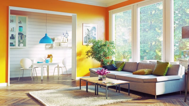 Odhalte účinky barev v interiéru. Žlutá nabíjí energií, červená dodává odvahu, modrá uklidňuje