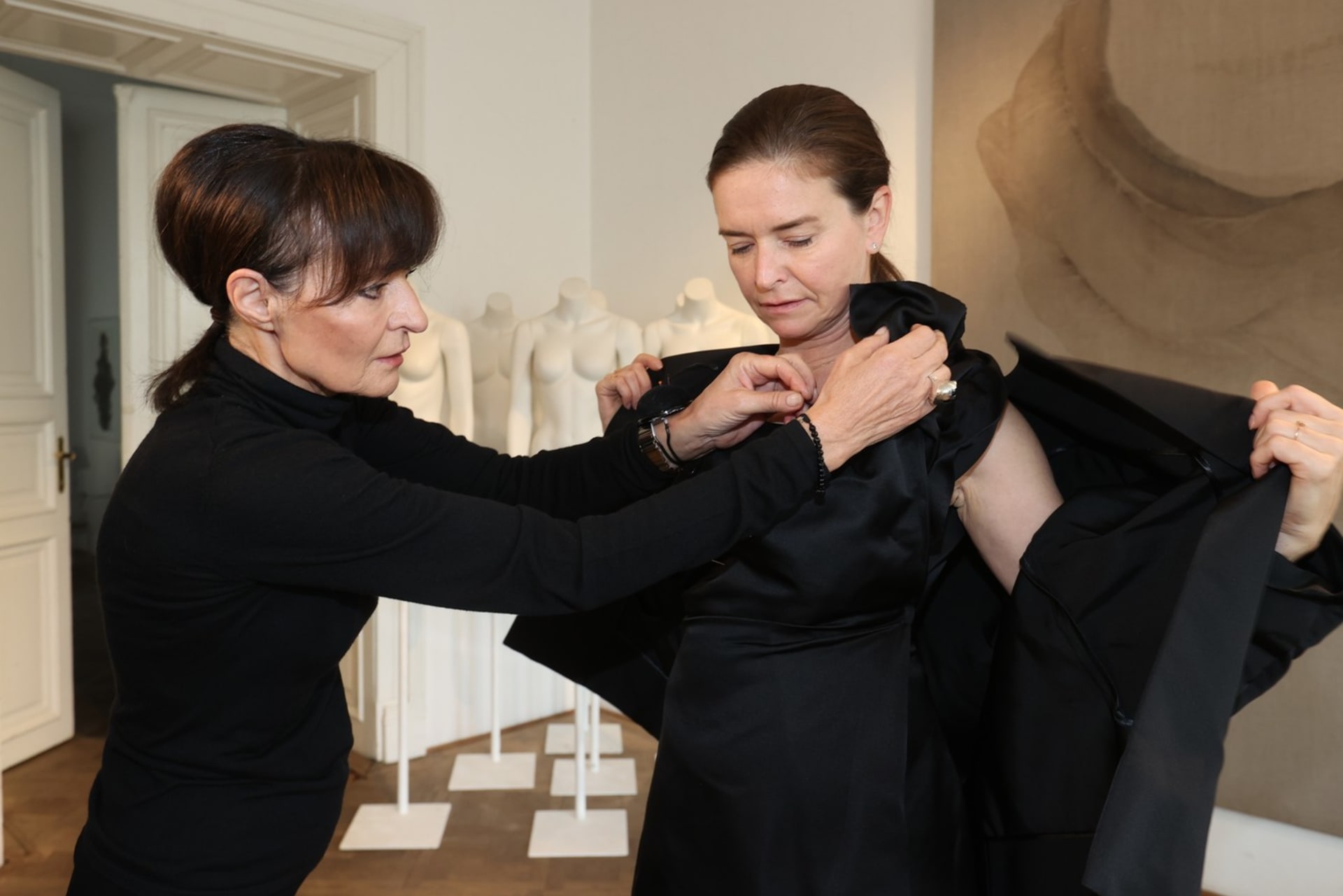 Svou kolekci na fashion weeku ukázala také návrhářka Liběna Rochová.