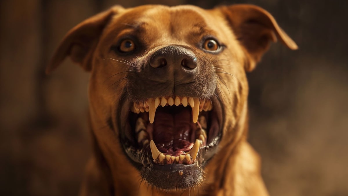 Agresivní pes (ilustrační foto)