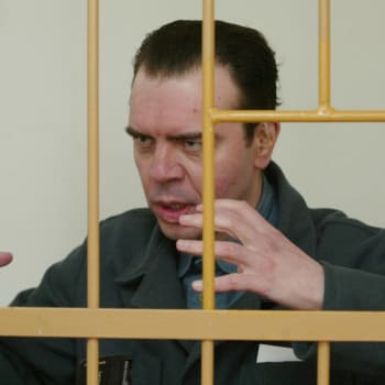 Doživotně odsouzený Zdeněk Vocásek ve věznici Mírov v roce 2003